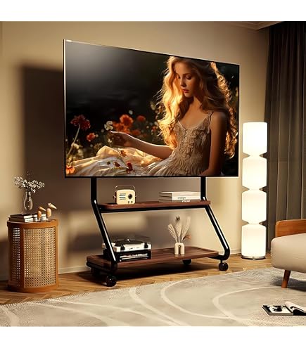 Amazon.co.jp: Suzapiwステンレススチール製テレビスタンド、リビング
